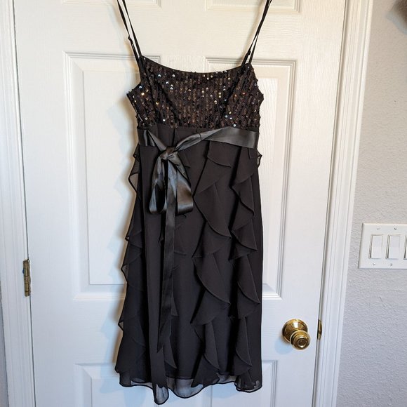 Coldwater Creek Dresses & Skirts - Vintage LBD!  Ruffles | EMPIRE WAIST A-LINE | 6 / M | Coldwater Creek | NWOT